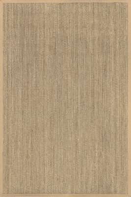 Seagrass with Border Rug – Beige