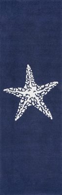 Starfish Indoor/Outdoor Rug – Navy