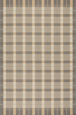 Sundara Modern Plaid Indoor/Outdoor Rug – Grey Multi