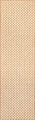 Taraji Herringbone Indoor/Outdoor Rug – Brown