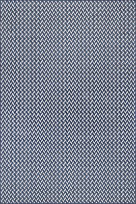 Taraji Herringbone Indoor/Outdoor Rug – Navy