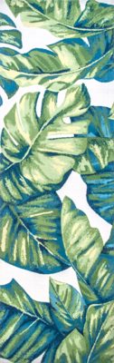 Tropical Foliage Indoor/Outdoor Rug – Green Multicolor