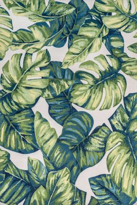 Tropical Foliage Indoor/Outdoor Rug – Green Multicolor