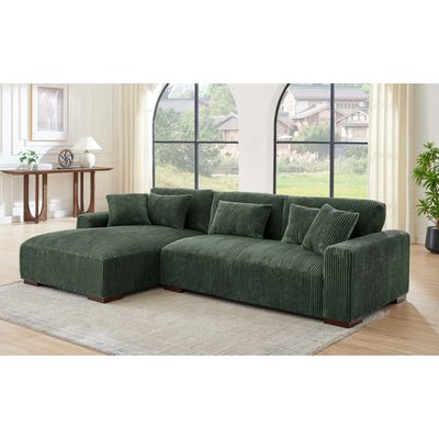 Asyiah Upholstered L-Shaped Sectional