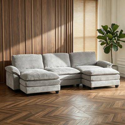 Shugar U-Shaped Sectional