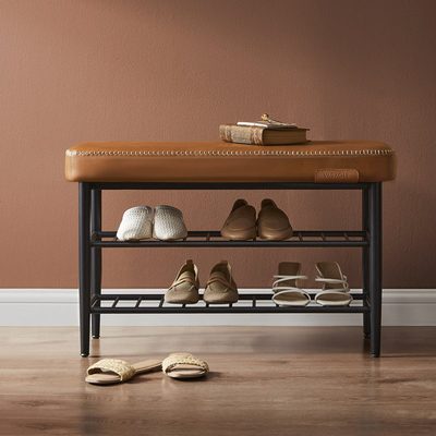 8-Pair Shoe Storage Bench