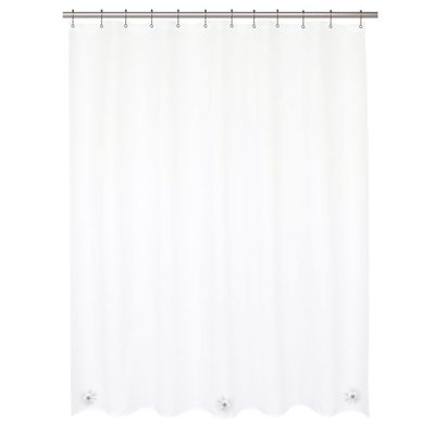 Basics by Wayfair Microban PEVA Shower Curtain Liner