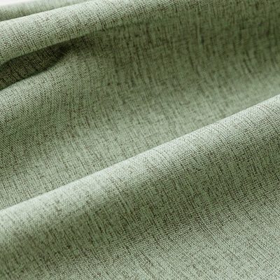 Linen Textured Shower Curtain and Hooks Set