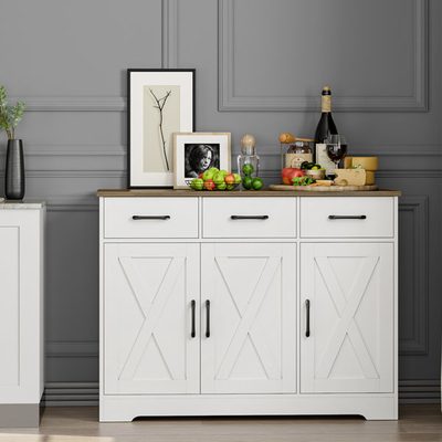 Tahara 42.5" Wide 3-Drawer Sideboard