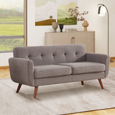 Jadier 66" Upholstered Square Loveseat