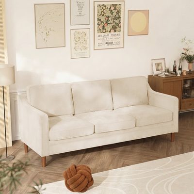 Azriah 80.31" Upholstered Sofa