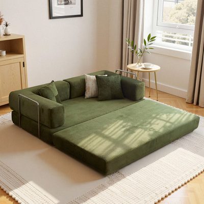 Kaveri Convertible Foldable Floor Sofa Bed
