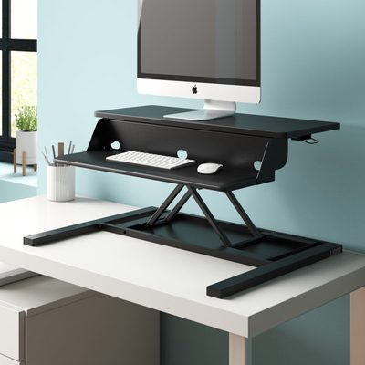 West Wick Height Adjustable Standing Desk Converter