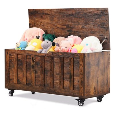 Jarboe Storage Trunk with Safety Hinge