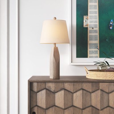Carcalete 24" Beige Resin Table Lamp