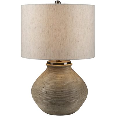 Bystrik 22" Concrete Table Lamp