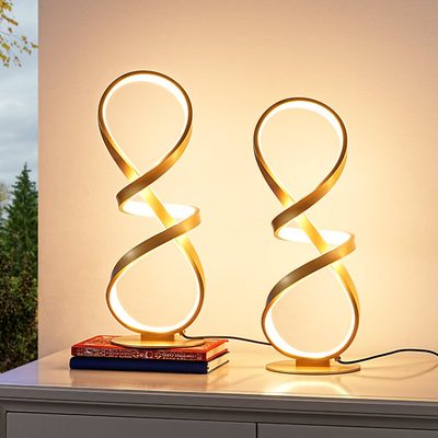 Brecklyn 16.7" Metal LED Table Lamp