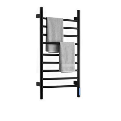 9-Bar Wall Mounted Electric Towel Warmer with Display
