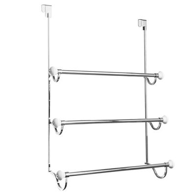 York Metal Over-the-Shower-Door Towel Rack