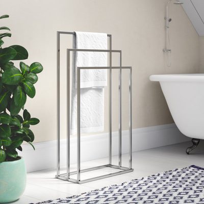 Cavazos 17.5 Inch 3-Bar Freestanding Towel Rack