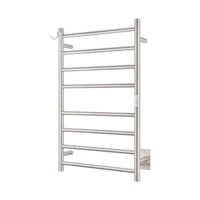 8-Bar Wall Mounted Electric Towel Warmer with 3 Modes