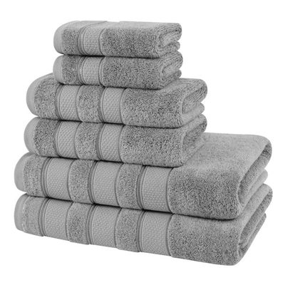 Karani Luxury Extra Soft 100% Cotton 6-Piece Bath Towel Set