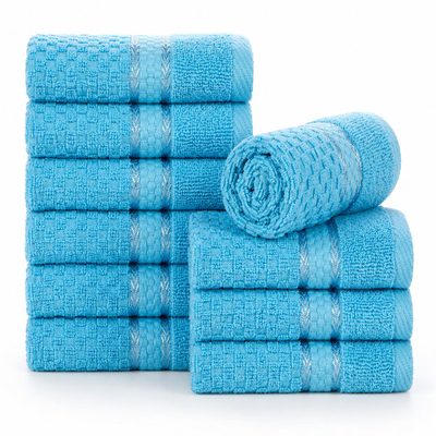 Mulaayam 100% Cotton Popcorn Textured Washcloths