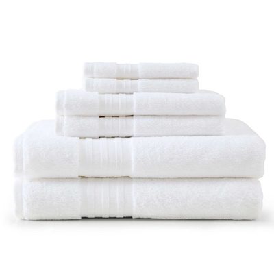 Martha Stewart Skyland Manor Solid Cotton 6-Piece Towel Set