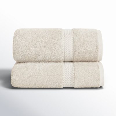 Renata 2-Piece 800 GSM Certified Egyptian Cotton Bath Sheet Set