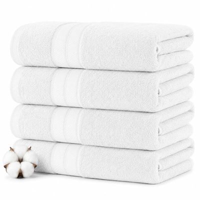 Modern Threads 4-Pack SpunLoft Bath Sheet Set