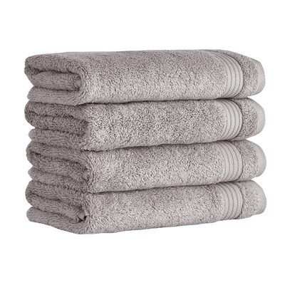 Hamer 4-Piece Luxury 100% Turkish Cotton Bath Towel Set