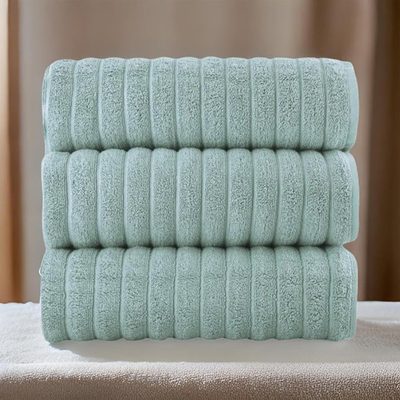 Fralick Ribbed Turkish Cotton Bath Sheet Set