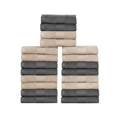 100% Cotton 600 GSM Soft Absorbent Wash Cloths