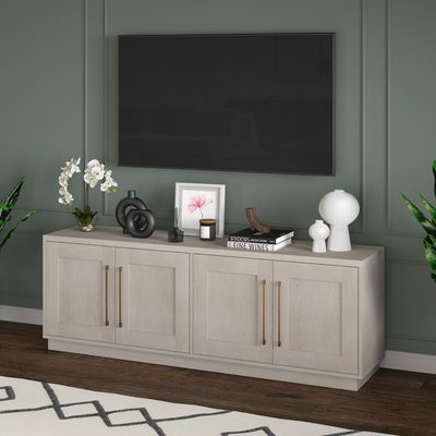 Tillman TV Stand for TVs up to 75" with Storage and Cable Management