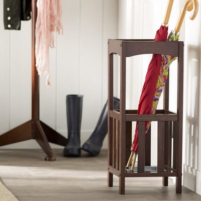 Solid Wood Freestanding Umbrella Stand