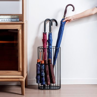 Palacio Iron 4-Hook Umbrella Stand