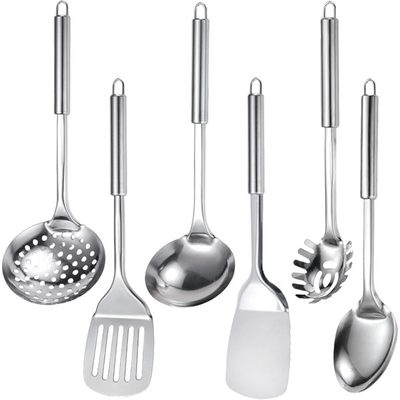 6-Piece Stainless Steel Kitchen Utensil Set