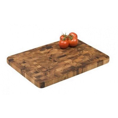 Ironwood Gourmet Acacia End Grain Prep Station Cutting Board