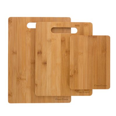 Sachar 3-Piece Bamboo Cutting Board Set