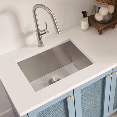 Ruvati 23 x 18 Inch 16-Gauge Undermount Laundry Sink