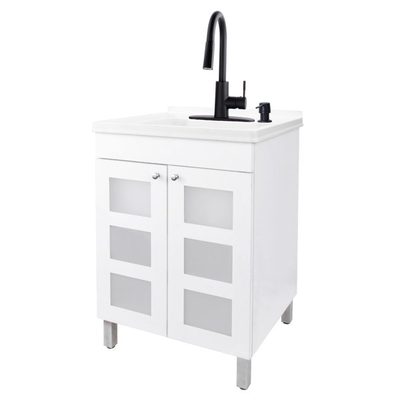 Hamed 24 Inch Laundry Room Vanity Set