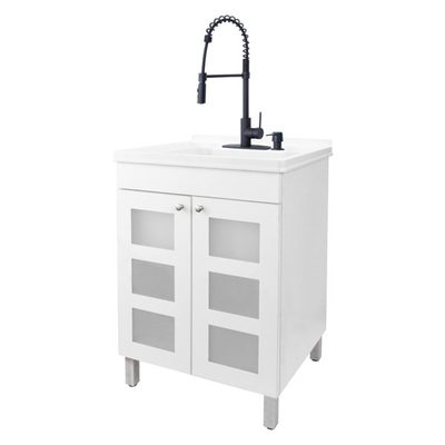 Hameedah 24 Inch Laundry Room Vanity Set