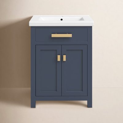 Caitlyn 24" Single Bathroom Vanity with Ceramic Top