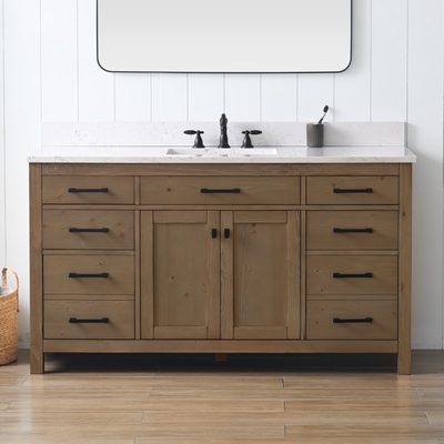Ajiya 60" Single Bathroom Vanity