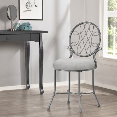 Felan Metal Vanity Stool