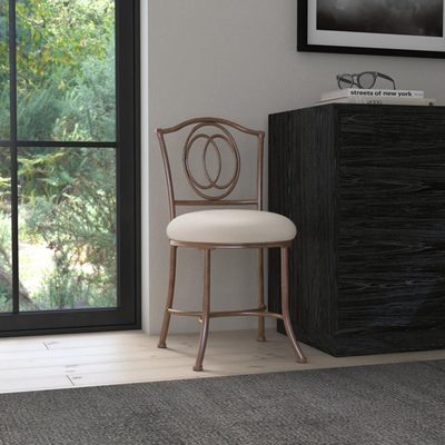 Lonan Steel Vanity Stool