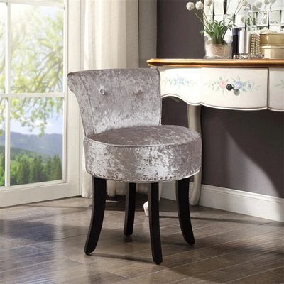Dammian Contemporary Velvet Vanity Chair