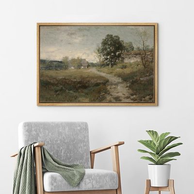 Rustic Countryside Country Village Rural Landscape Nature