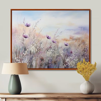 Minimal Purple Herbs Country Charm Flowers