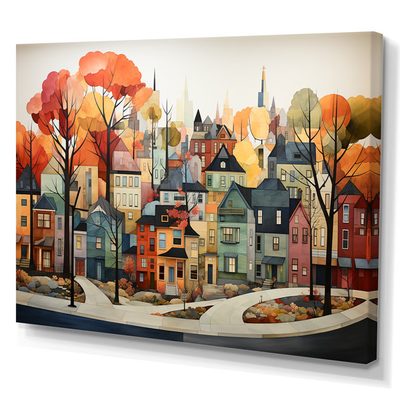 Autumn Vintage Orange Village New York